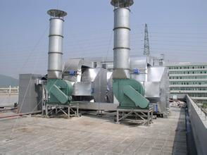 专业工程实景展示 东莞工厂通风净化与车间降温系统安装案例